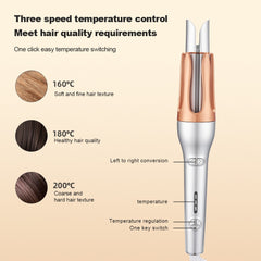 Rotating Electric Curling Iron